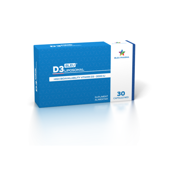 D3 Bleu Liposomal, 30 capsule, Bleu Pharma