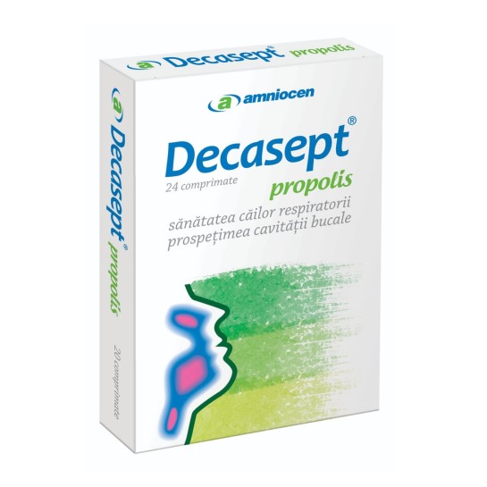  Decasept propolis 24cpr Amniocen