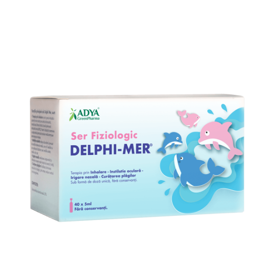 DELPHI-MER Ser Fiziologic, 40 unidoze de 5 ml