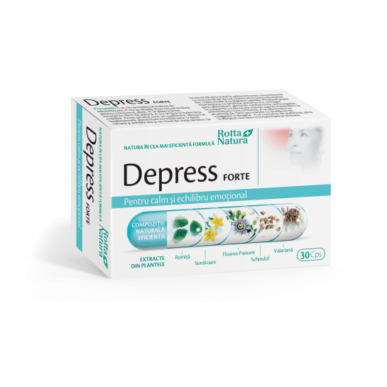 Depress forte, 30 capsule, Rotta Natura
