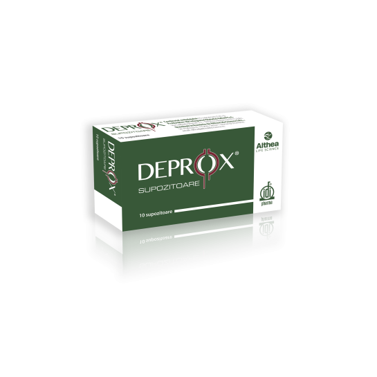 Deprox, 10 supozitoare, Althea Life Science