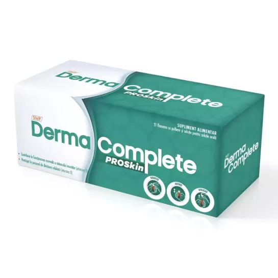 Derma Complete Proskin solutie, 21 fiole, Sun Wave Pharma