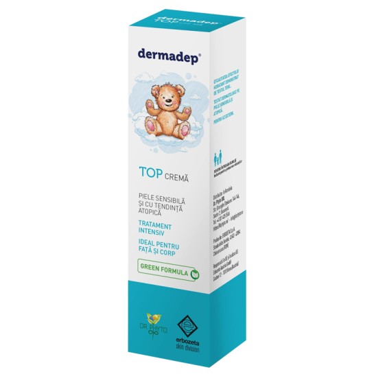 Dermadep top cremă piele uscată, 50g, Erbozeta