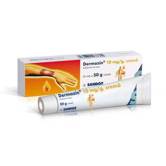Dermazin cremă,1%, 50g, Lek