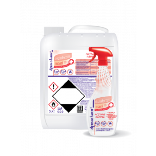    Dermofarm dezinfectant maini cu alcool 80% 5L