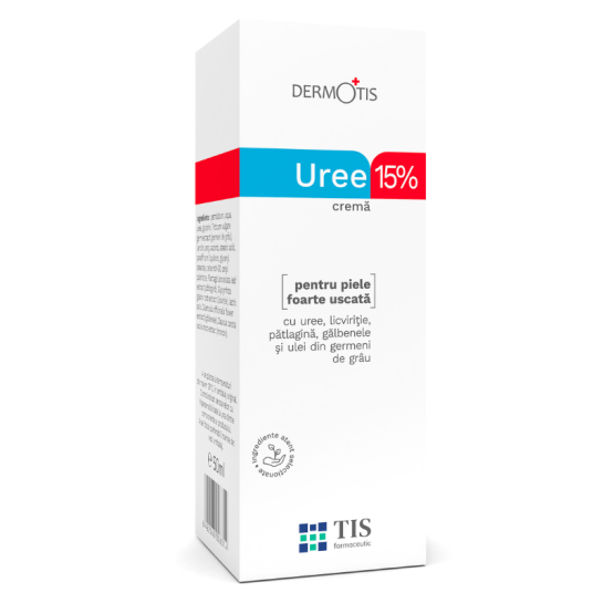 Dermotis cremă cu uree, 15%, Tis