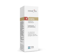 Dermotis Keratis crema cu vitamina A, 20 ml, Tis