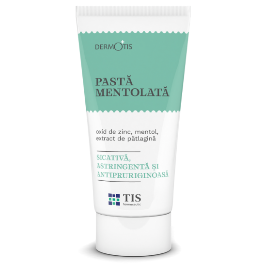 Dermotis pastă mentolată, 50 ml, Tis