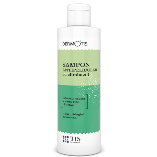 Dermotis sampon antipelicular cu climbazol, 150 ml, Tis