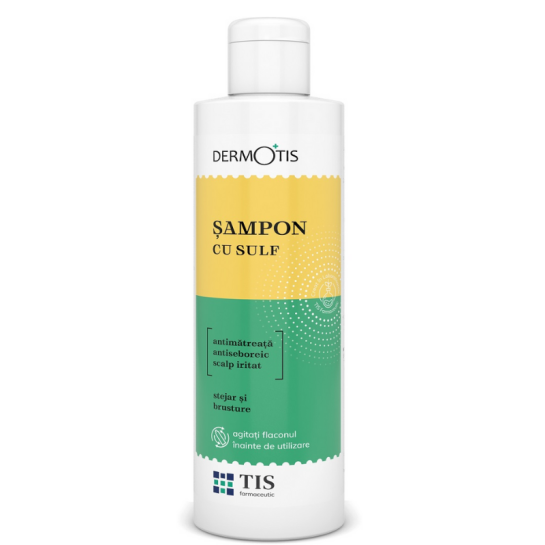 Dermotis sampon cu sulf, 100 ml, Tis