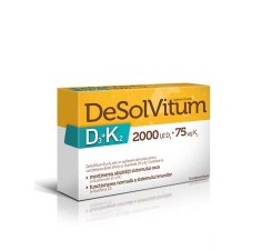 Desolvitum D3+K2, 30 comprimate filmate