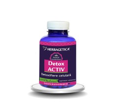 Detox activ 120 capsule, Herbagetica