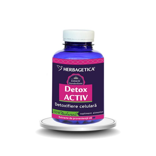Detox activ 120 capsule, Herbagetica