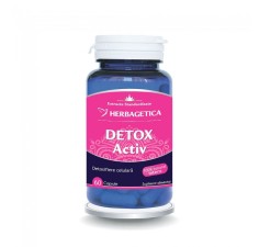 Detox activ 60 capsule, Herbagetica