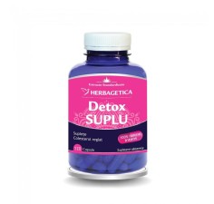 Detox suplu 120 capsule, Herbagetica