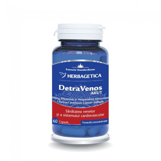 Detravenos akut 60 capsule, Herbagetica