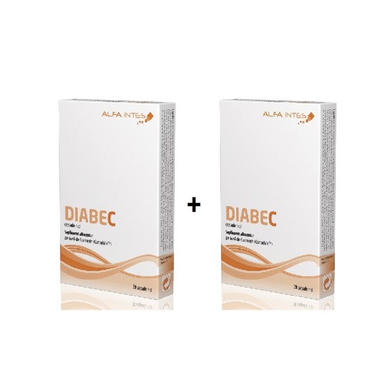Diabec, 20+20 capsule moi, Alfa Intes