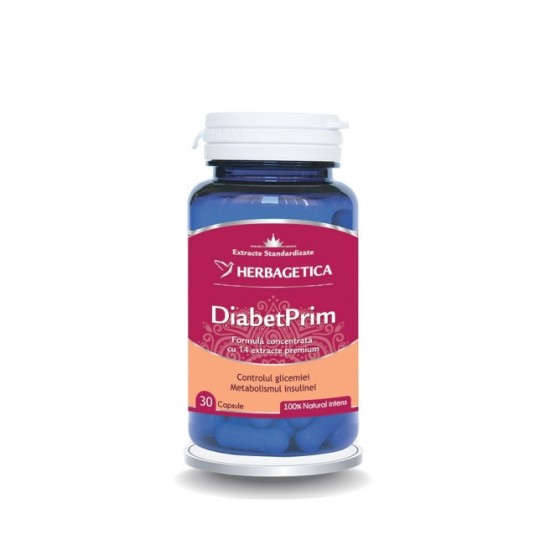 Diabetprim 30 capsule, Herbagetica