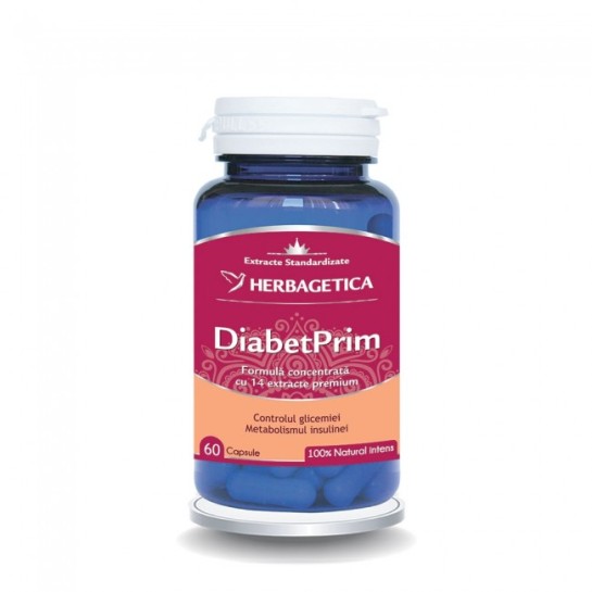 Diabetprim 60 capsule, Herbagetica