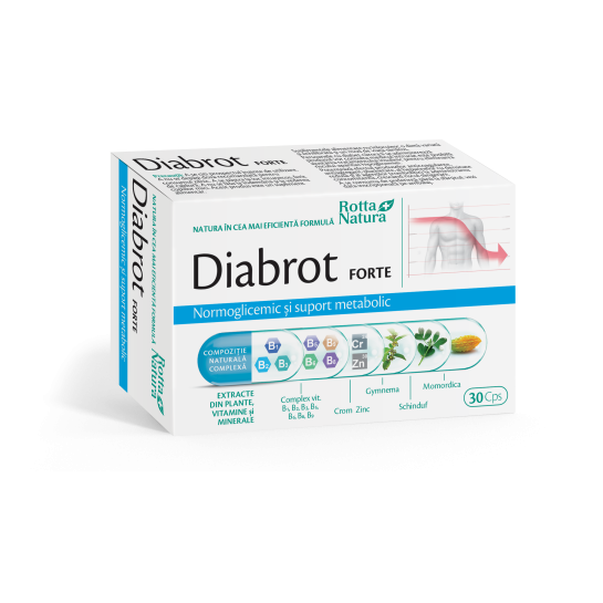 Diabrot forte, 30 capsule, Rotta Natura
