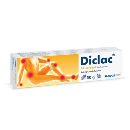 Diclac, 1%, 50 g, gel, Sandoz