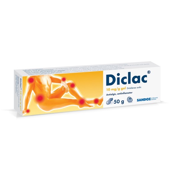 Diclac, 1%, 50 g, gel, Sandoz