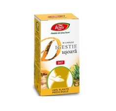 Digestie Usoara, D57, 30 capsule, Fares