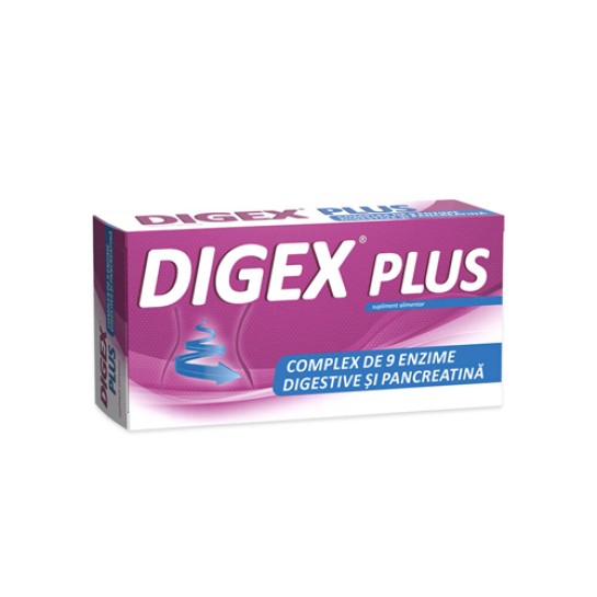 DIGEX Plus, 30 comprimate gastrorezistente