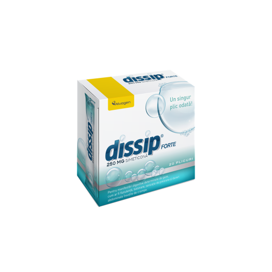 Dissip forte, 250mg, 20 plicuri, Labormed