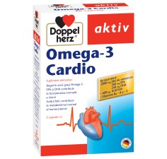 Doppelherz Aktiv Omega 3 Cardio, 60 capsule