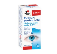 Doppelherz Aktiv Picaturi pentru ochi 0.2% Hialuronat de sodiu, 10ml.