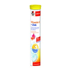 Doppelherz Aktiv Vitamina C + Zinc, comprimate efervescente
