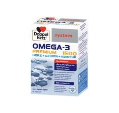 Doppelherz system Omega 3 premium 1500, 60 capsule