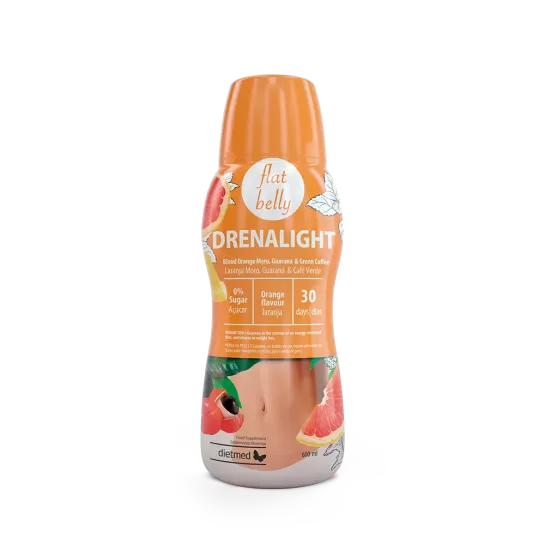 Drenalight flat belly, suspensie orală, 600ml, Naturmil