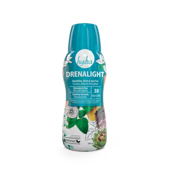 Drenalight hydra, suspensie orală, 600ml, Naturmil