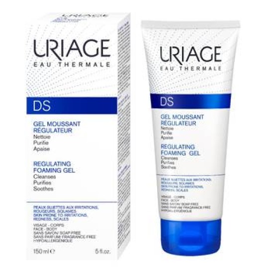 D.S. Gel curatare dermatita seboreica 150ml, Uriage