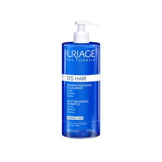 D.S. Hair sampon reechilibrant 500ml, Uriage