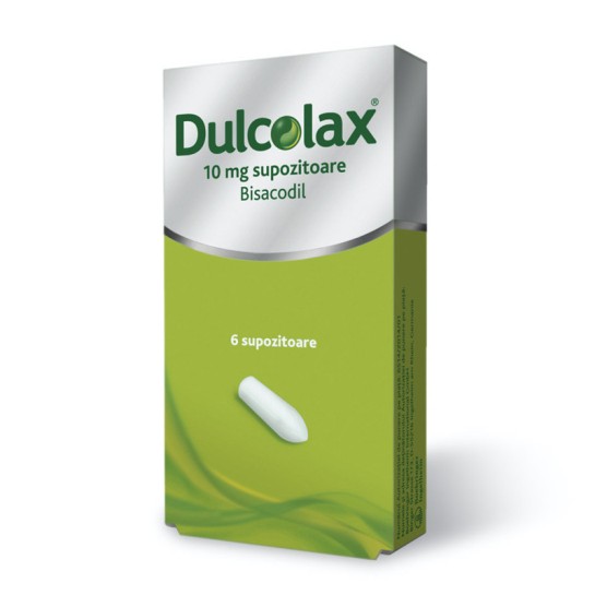 Dulcolax 10mg, 6 supozitoare, Sanofi