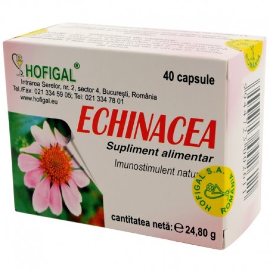 Echinacea, 40 capsule, Hofigal