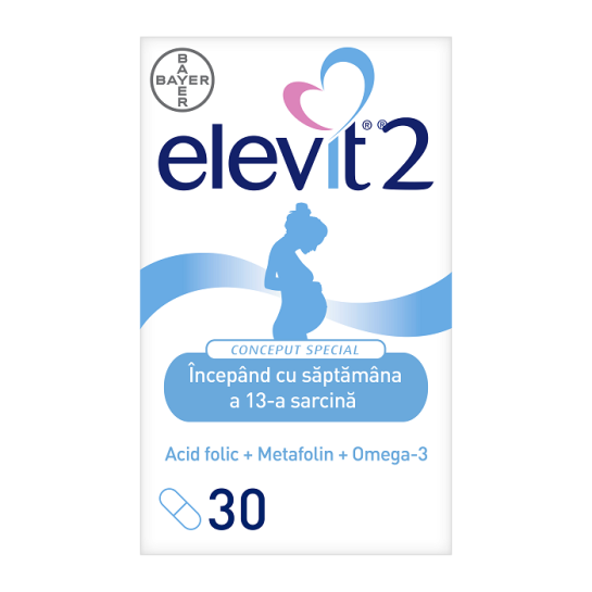 Elevit 2, 30 capsule moi, Bayer