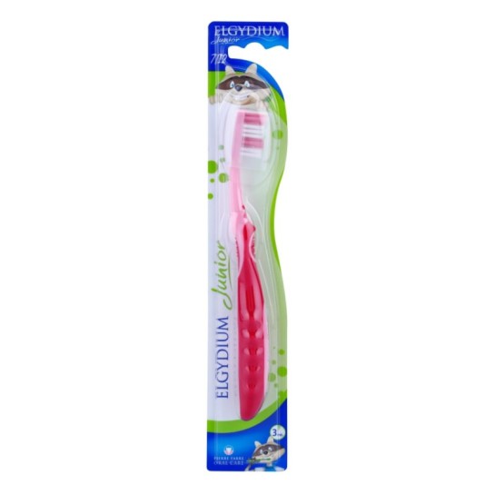 ELGYDIUM junior bubble, periută de dinti pentru copii intre 7 si 12 ani