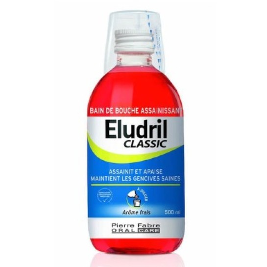 Eludril apă de gură classic, 500ml, Pierre Fabre