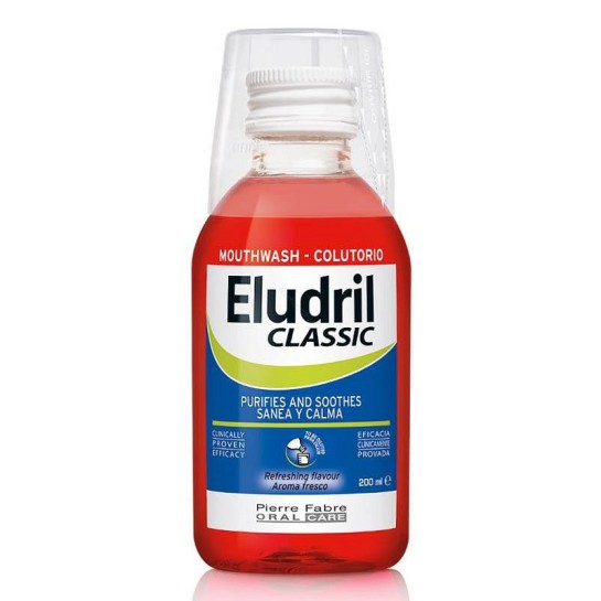 Eludril apă de gură classic, 200ml, Pierre Fabre