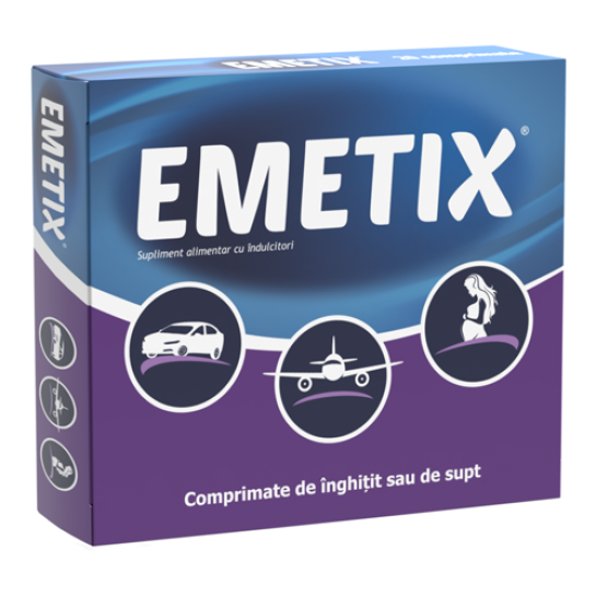 Emetix, 30 comprimate, Fiterman Pharma