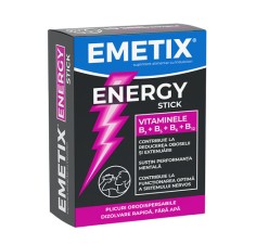 Emetix Energy sticks, 10 plicuri, Fiterman Pharma