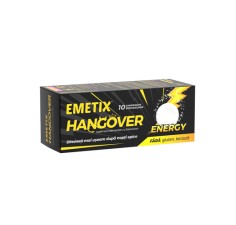 Emetix Hangover, 10 comprimate effervescente, Fiterman Pharma