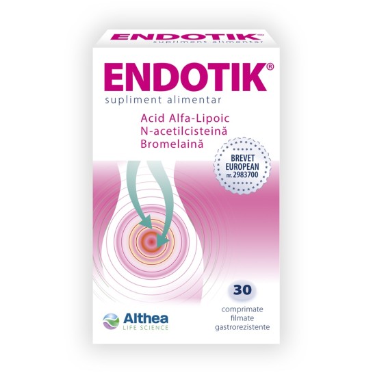Endotik, 30 comprimate, Althea 