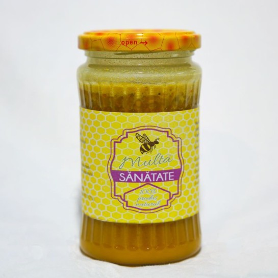 Multă sănătate - Miere, Polen si Lăptisor de Matcă, 400gr