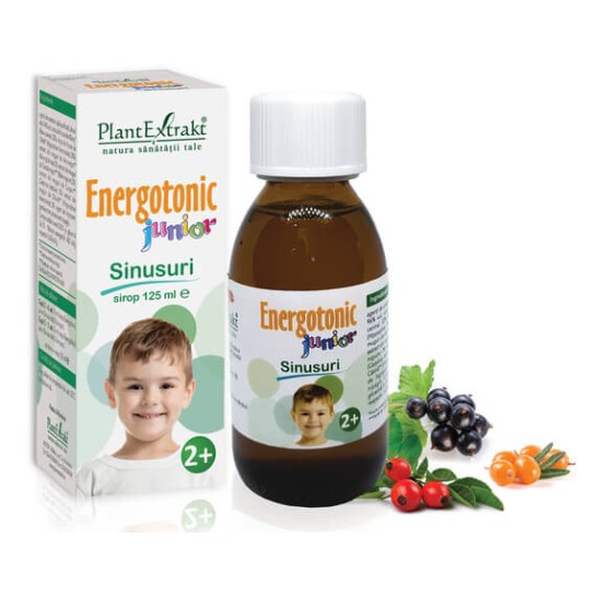 Energotonic Junior Sinusuri, sirop, 125ml, PlantExtrakt