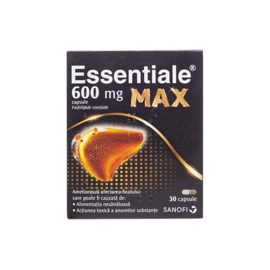 Essentiale Max, 600mg, 30 capsule, Sanofi